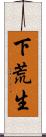 下荒生 Scroll