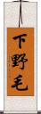 下野毛 Scroll