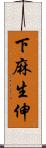下麻生伸 Scroll