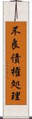 不良債権処理 Scroll