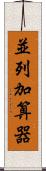 並列加算器 Scroll