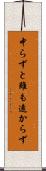 中らずと雖も遠からず Scroll