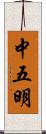 中五明 Scroll