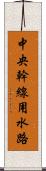 中央幹線用水路 Scroll