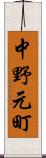 中野元町 Scroll