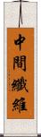 中間纖維 Scroll