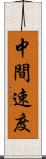 中間速度 Scroll