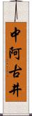 中阿古井 Scroll