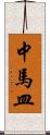 中馬皿 Scroll