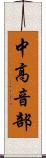 中高音部 Scroll