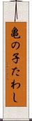 亀の子たわし Scroll