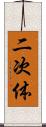 二次体 Scroll