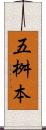 五桝本 Scroll