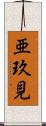 亜玖見 Scroll
