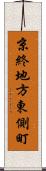 京終地方東側町 Scroll