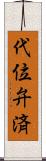 代位弁済 Scroll