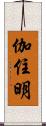 伽住明 Scroll