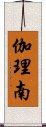 伽理南 Scroll