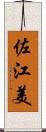 佐江美 Scroll