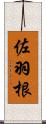 佐羽根 Scroll