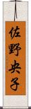 佐野央子 Scroll