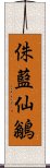 侏藍仙鶲 Scroll