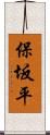 保坂平 Scroll