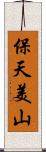 保天美山 Scroll
