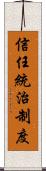 信任統治制度 Scroll