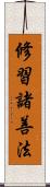 修習諸善法 Scroll
