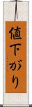値下がり Scroll