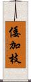 倭加枝 Scroll