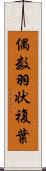 偶数羽状複葉 Scroll