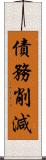 債務削減 Scroll