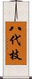 八代枝 Scroll