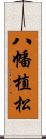 八幡植松 Scroll