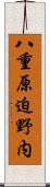 八重原迫野内 Scroll