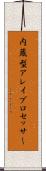 内蔵型アレイプロセッサー Scroll