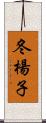冬楊子 Scroll