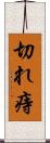 切れ痔 Scroll