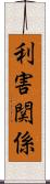 利害関係 Scroll
