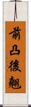 前凸後翹 Scroll