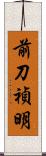 前刀禎明 Scroll