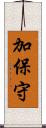 加保守 Scroll