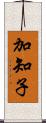 加知子 Scroll