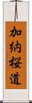 加納桜道 Scroll