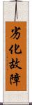 劣化故障 Scroll