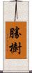 勝樹 Scroll