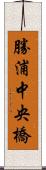 勝浦中央橋 Scroll