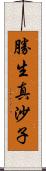 勝生真沙子 Scroll